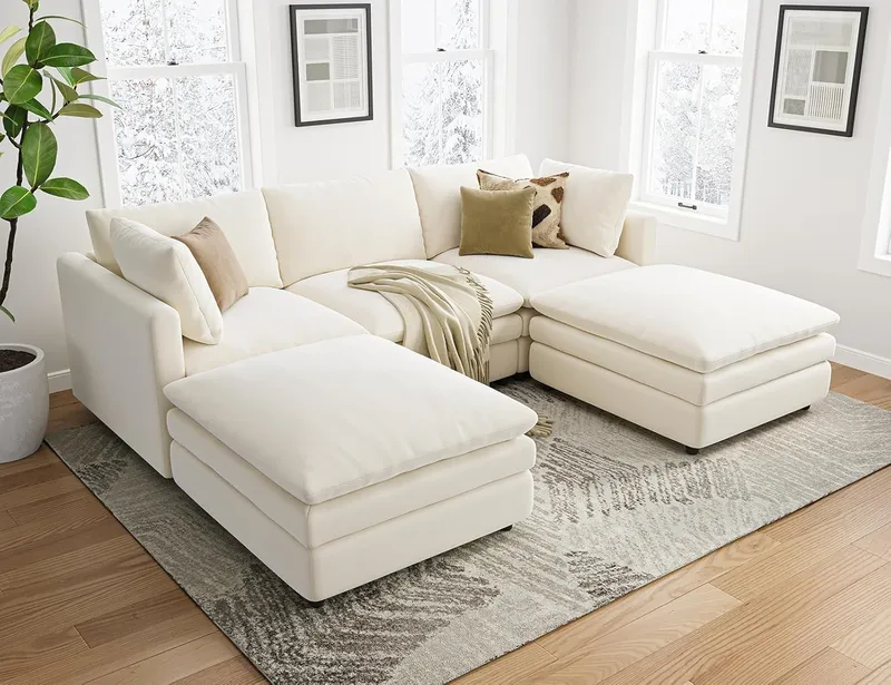 Txtin’s Sectional Couches for Living Room U Shaped